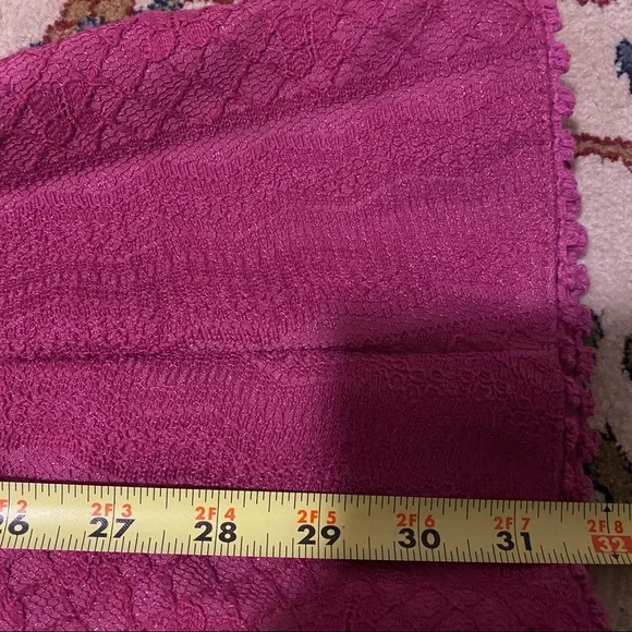 New Free People Fuschia Grape Wine Color Size 2  Cocktail Party Dress - Picture 7 of 8